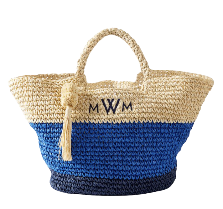 Maui Straw Beach Bag